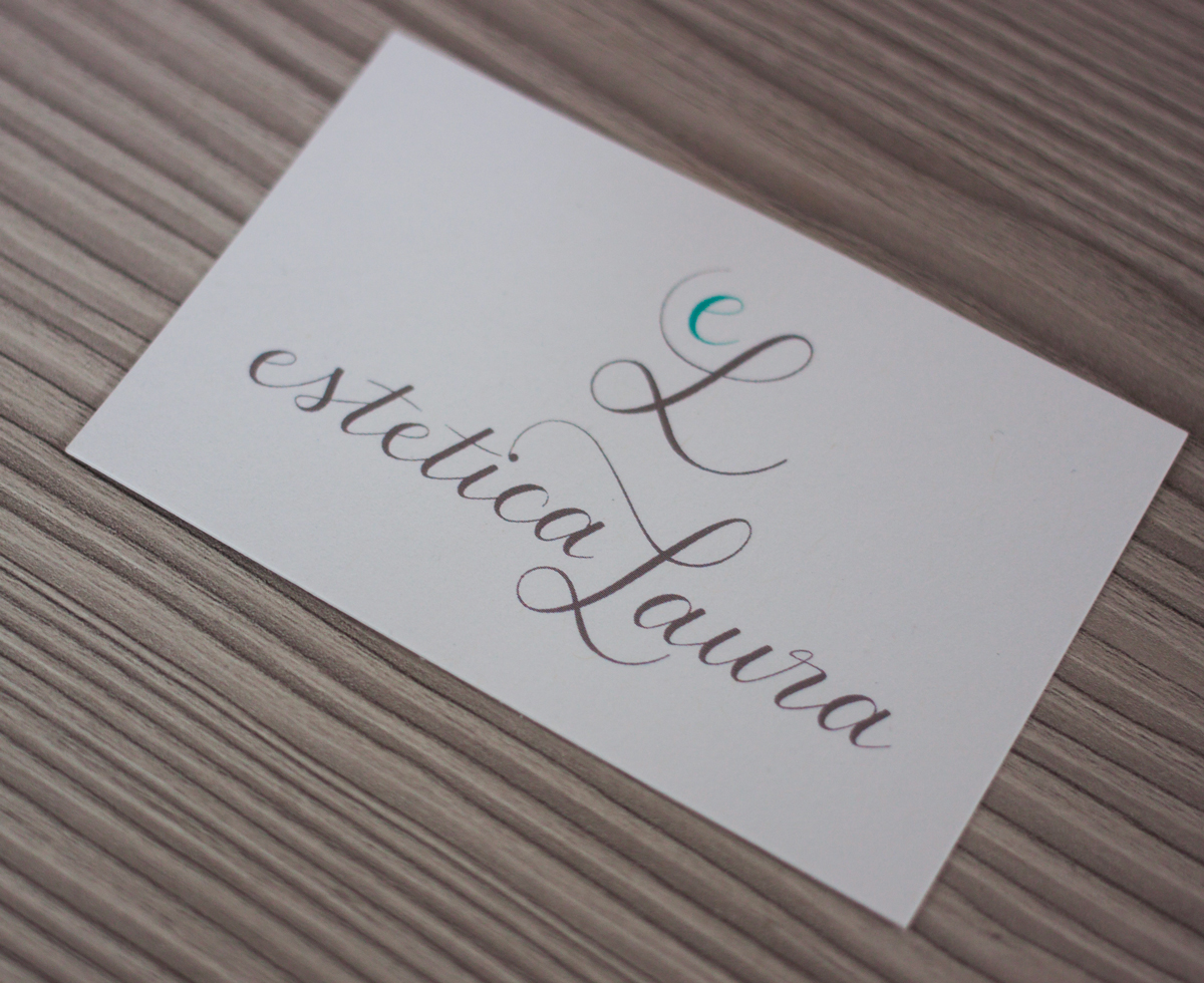 estetica laura biglietti da visita