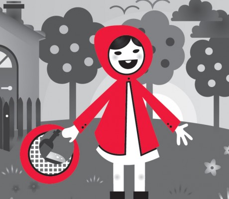 E se Cappuccetto Rosso – if Little Red Riding Hood